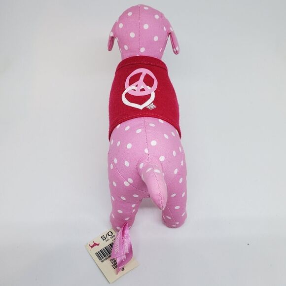 NWT Pink Victoria's Secret Dog with Peace Shirt - Picture 4 of 5